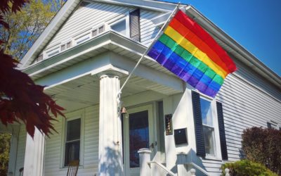 The Rainbow Flag on the Corner of Main Street
